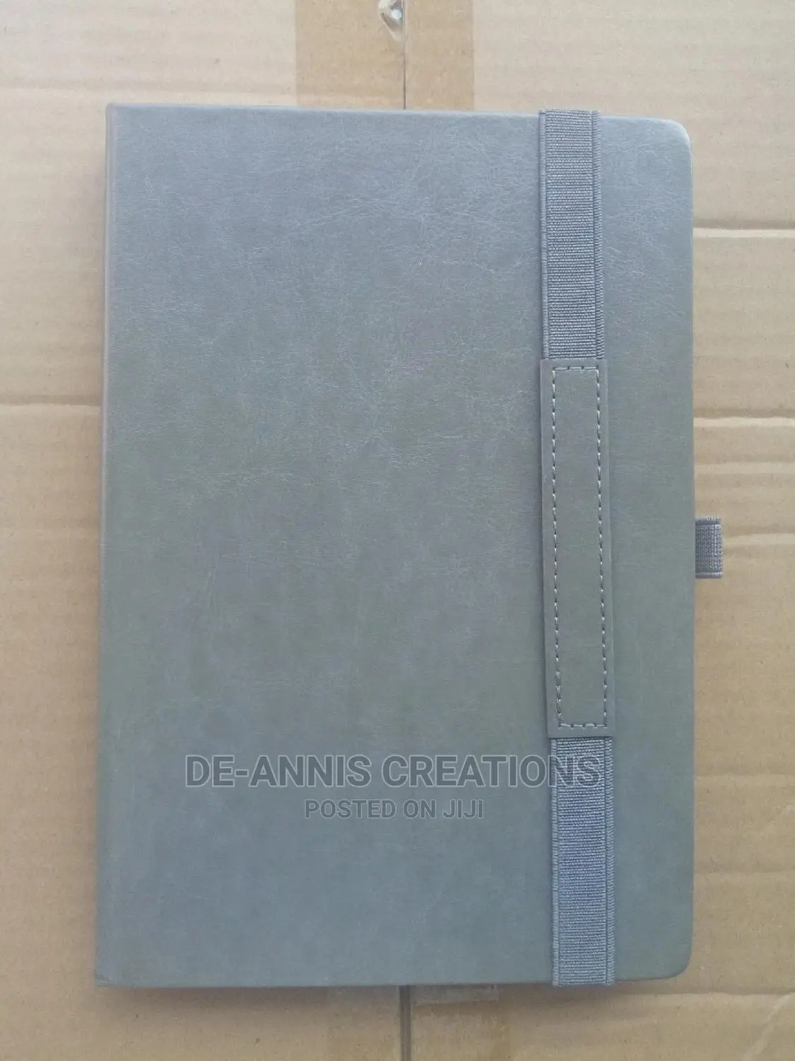 RW Grey A5 Strap Notebooks