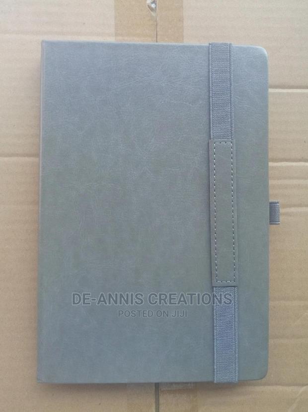 RW Grey A5 Strap Notebooks - main view