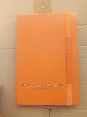 RW Orange A5 Strap Notebooks