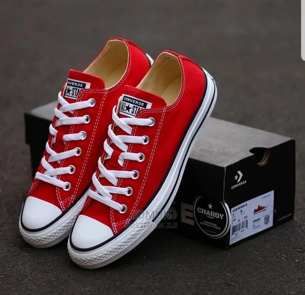 Red Converse - main view