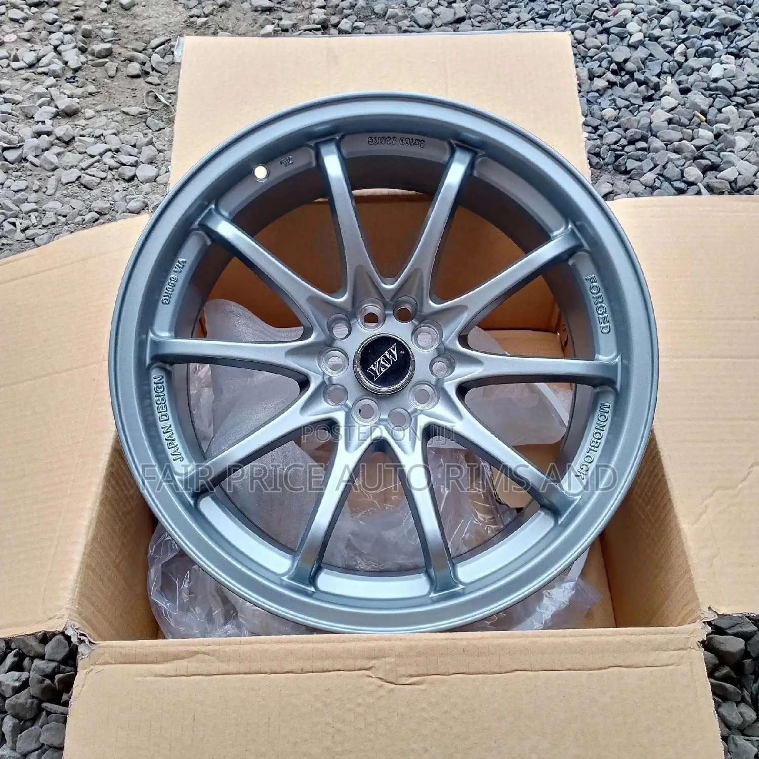 Rims Size 18 Stagard Mat Grey