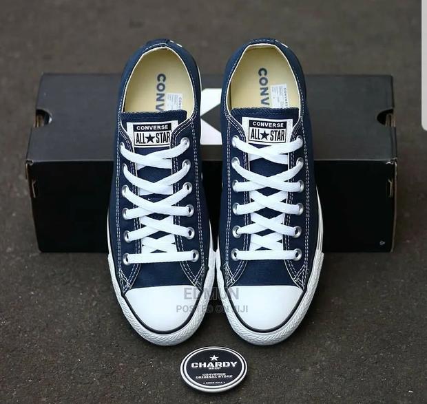 Navy Blue Converse