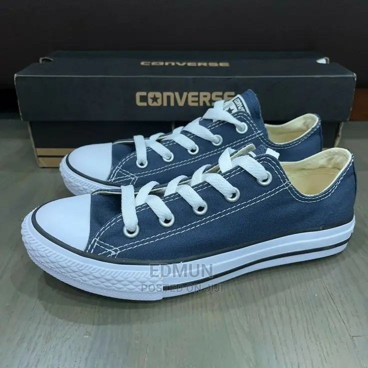 Navy Blue Converse