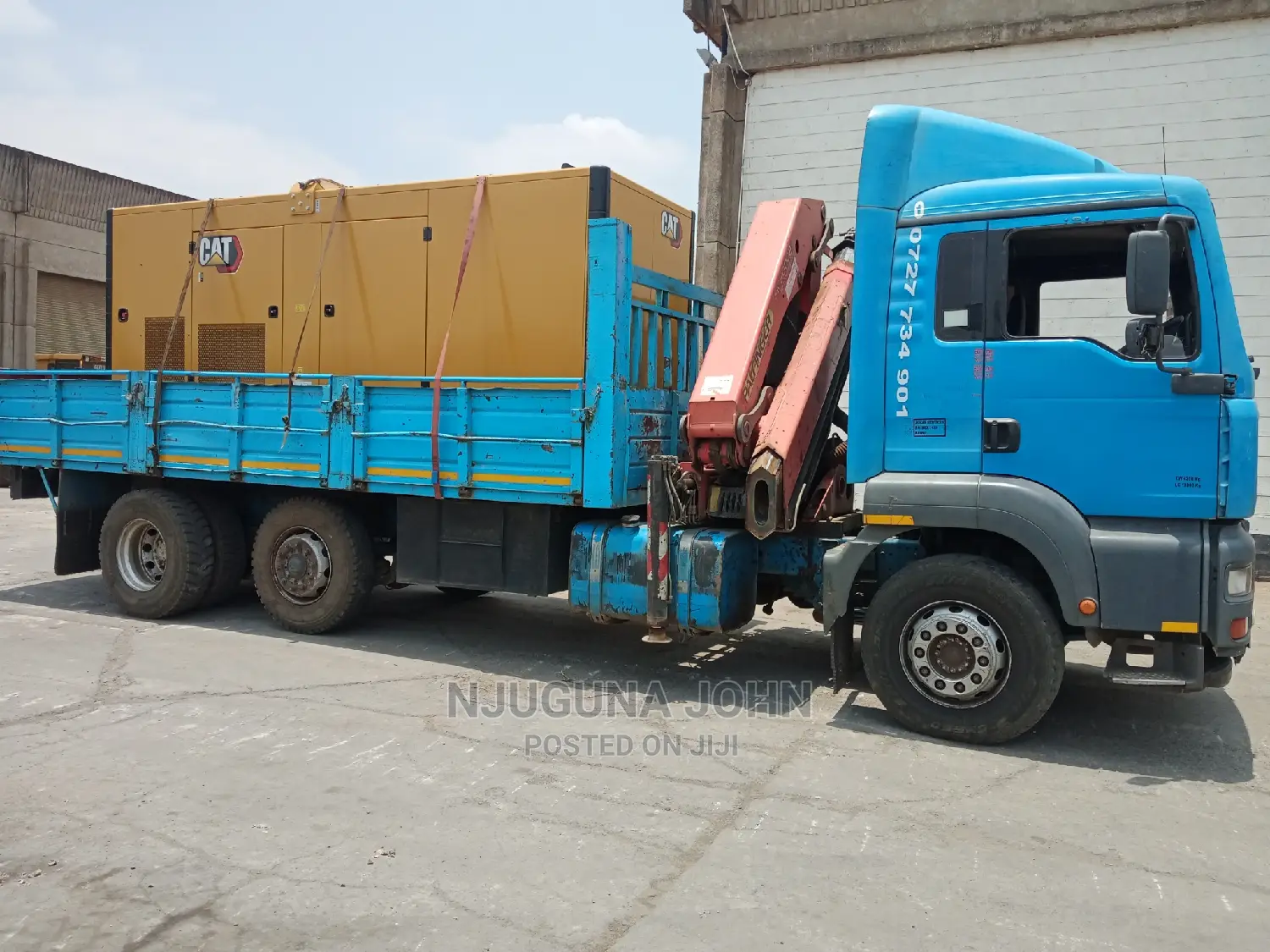 Hiab Crane Truck for Hire (Self Loading Lifting Truck)