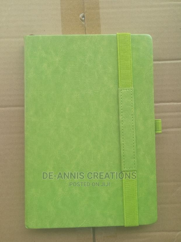 RW Light Green A5 Strap Notebooks