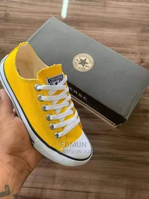 Converse All Star Shoes Mustard