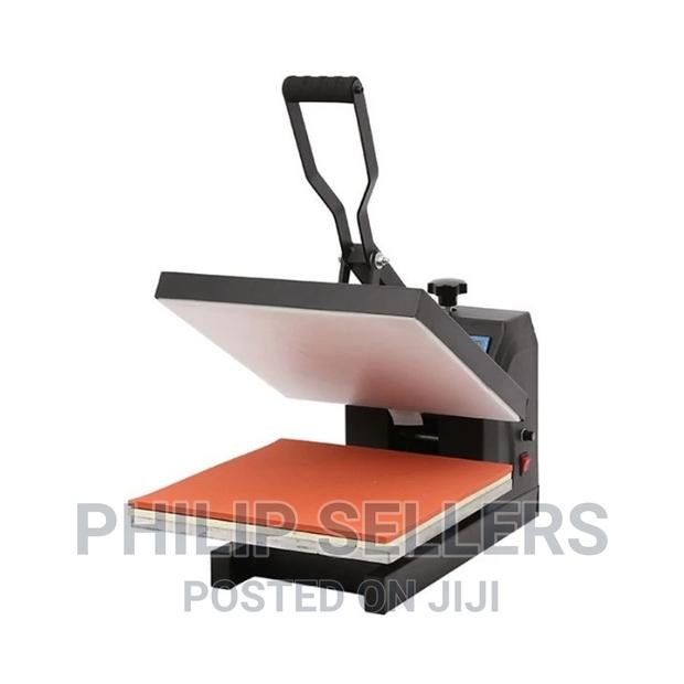 Manual Flatbed Plain Heat Press Machine 38X38CM