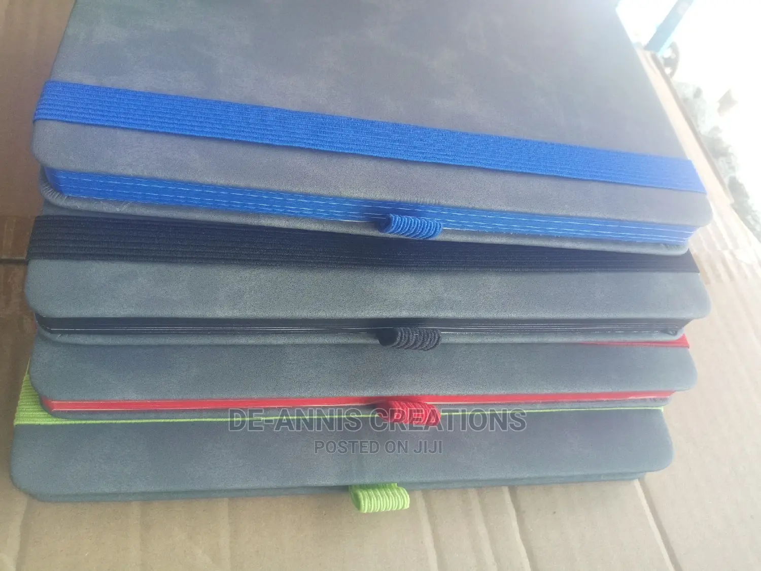 RW Coloured Straps A5 Notebooks