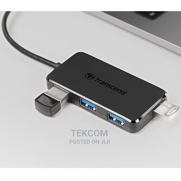 Transcend 4-Port HUB USB 3.1 Gen 1 Type C, Black - main view