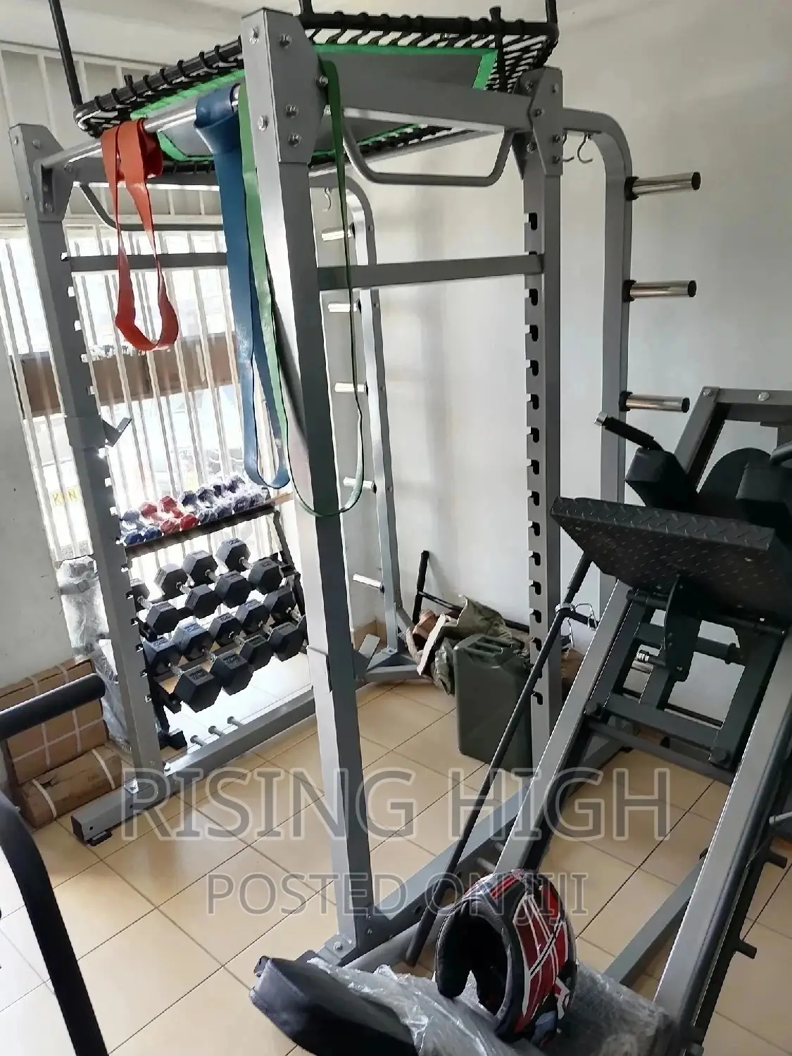 Heavy-Duty Power Rack