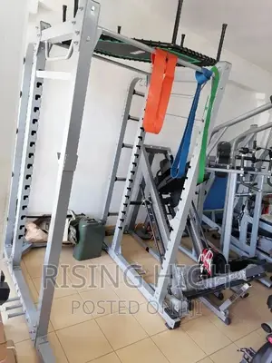 Heavy-Duty Commercial Power Rack