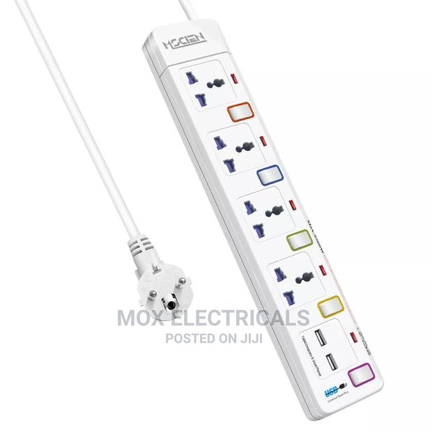 Quality 4way Extension, 2usb Ports, Surge Protector. - main view