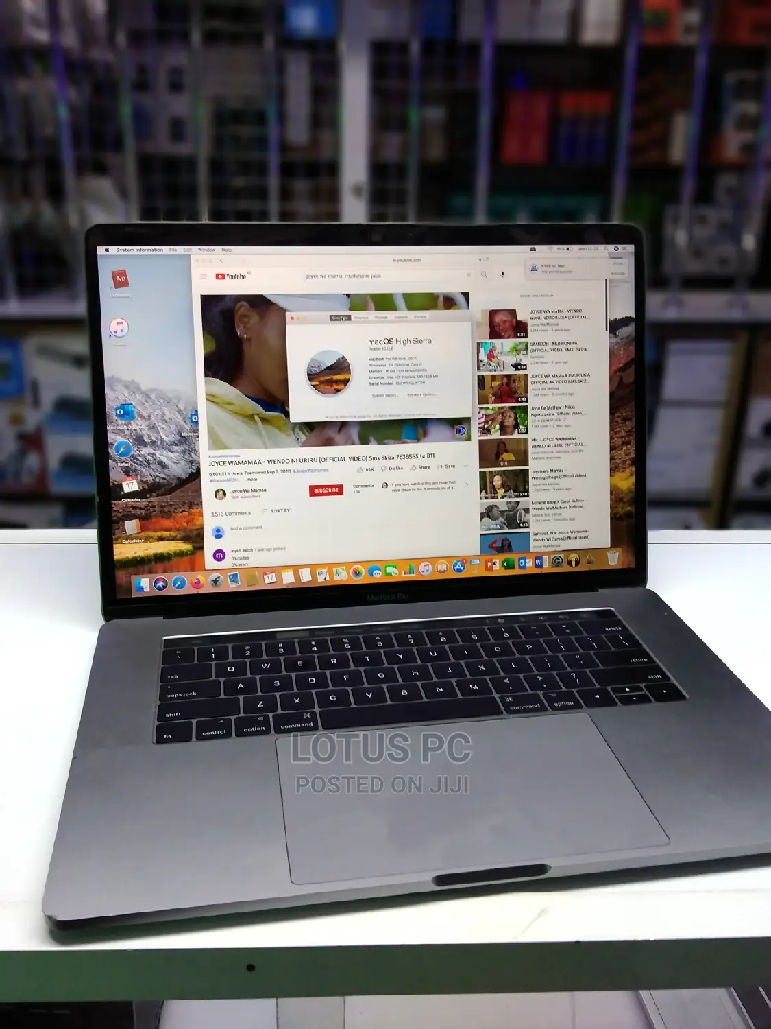 Laptop Apple MacBook Pro 2017 16GB Intel Core I7 SSD 512GB