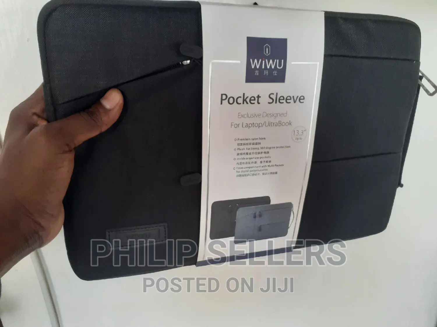 Multi-Pocket] Durable Laptop Sleeve Bag