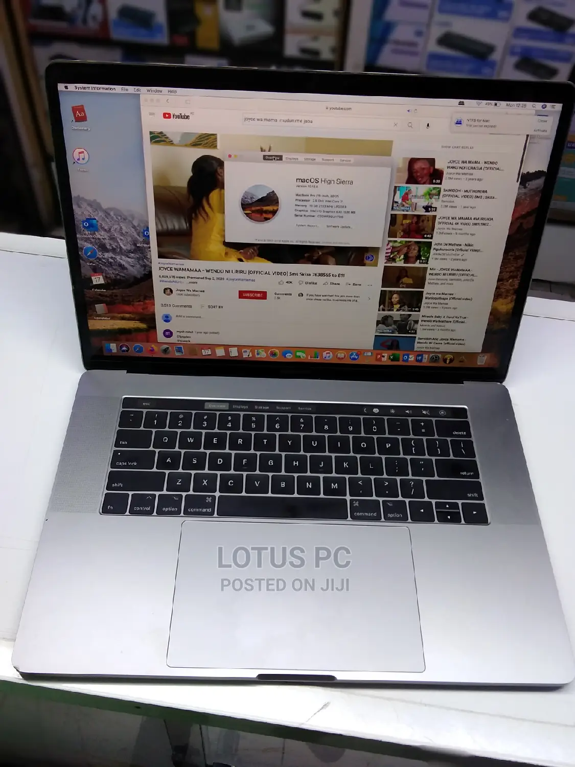 Laptop Apple MacBook 2017 16GB Intel Core I7 SSD 512GB