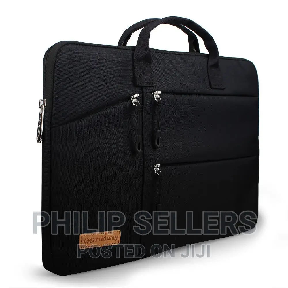 Water-Resistant Laptop Carrying Case With Pockets