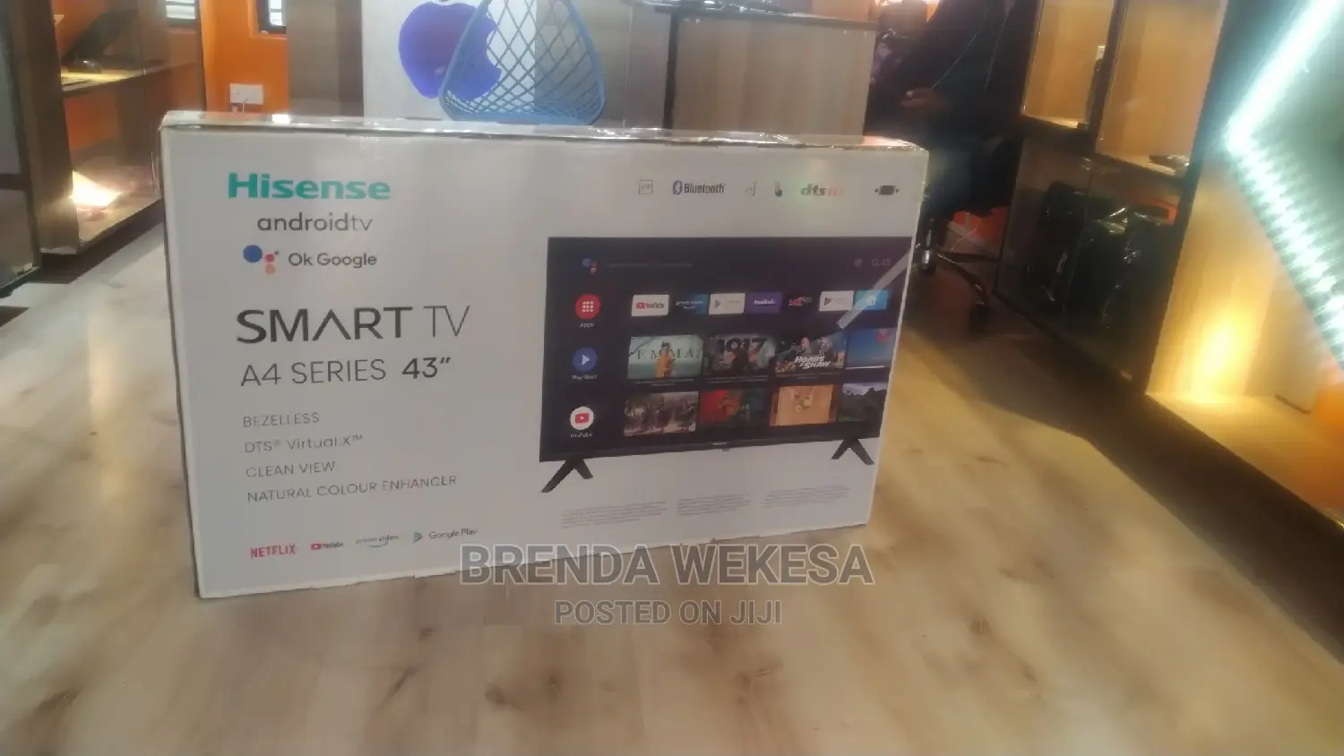 Hisense 43" Class A4 Series Led 1080p Smart Android Tv