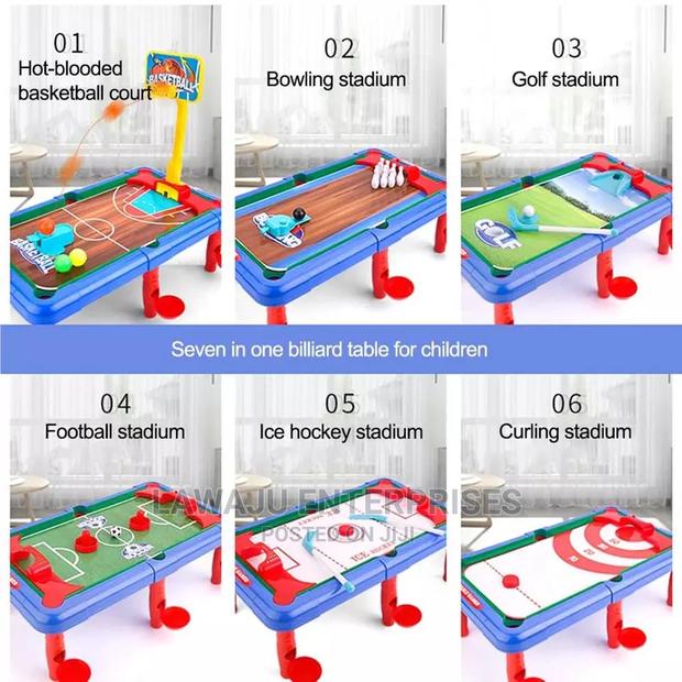 7 in 1 Mini Pool Table Game - thumbnail 2