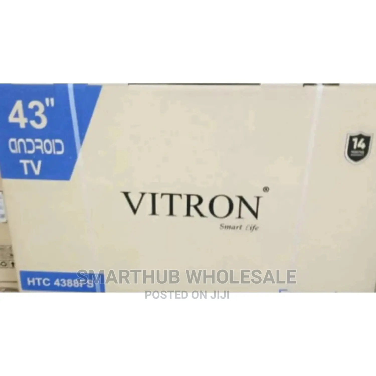 Vitron 43inch Smart Tv Flameless