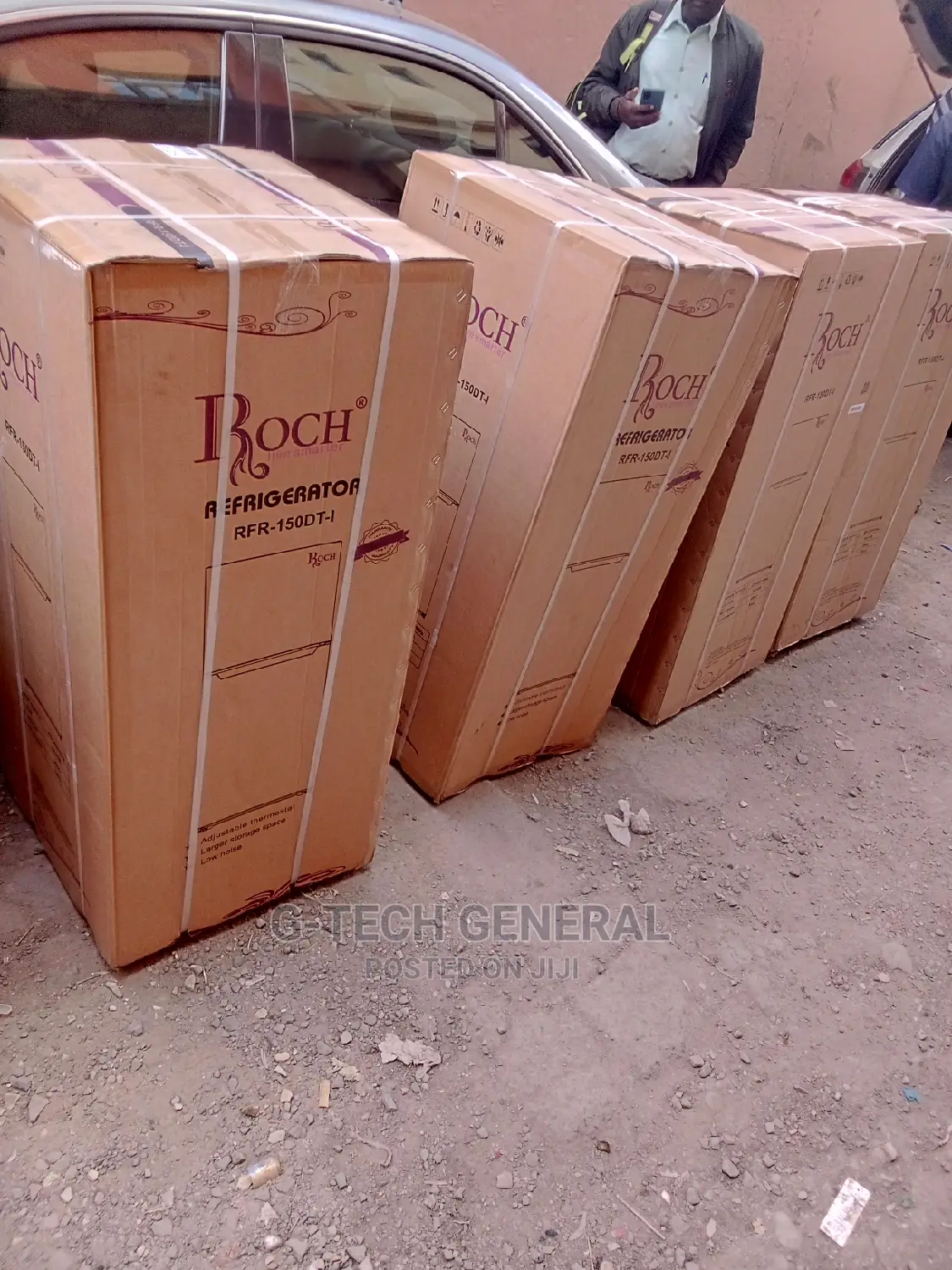 Roch Top-Mounted Defrost Fridge - 118l - Inox
