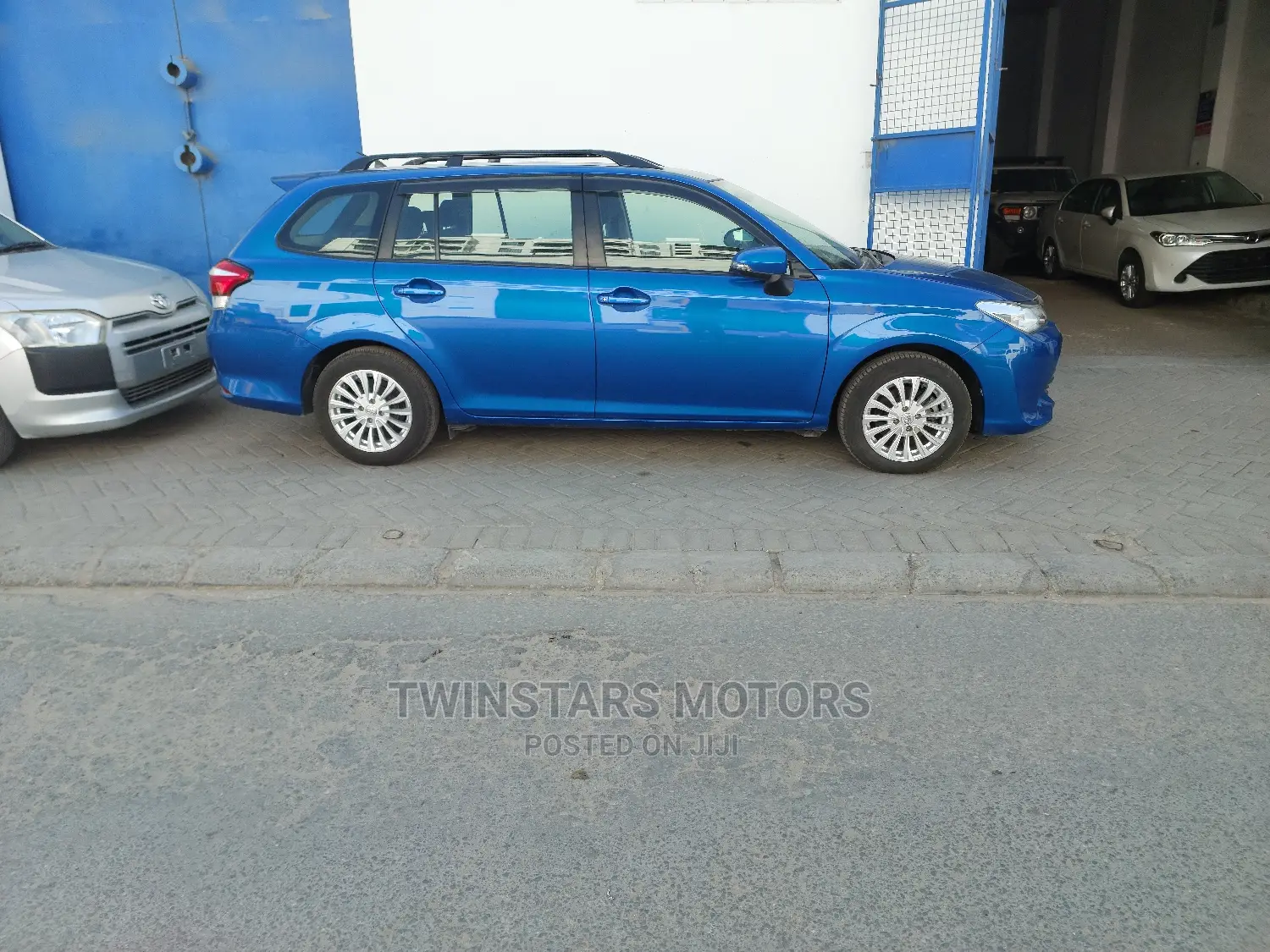 Toyota Corolla Fielder 2017 Blue