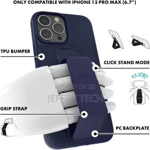 Compatible With iPhone 13 Pro Max Case, 6.7 Inch, Phone Grip