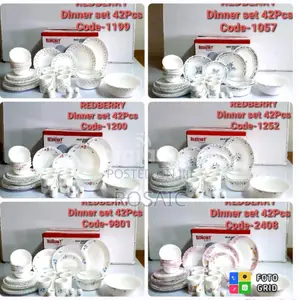 Redberry Dinner Set 42pieces