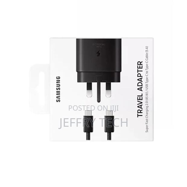 Samsung PD 45W USB C to C Charger for Note 10 Note 10+ Note - thumbnail 3