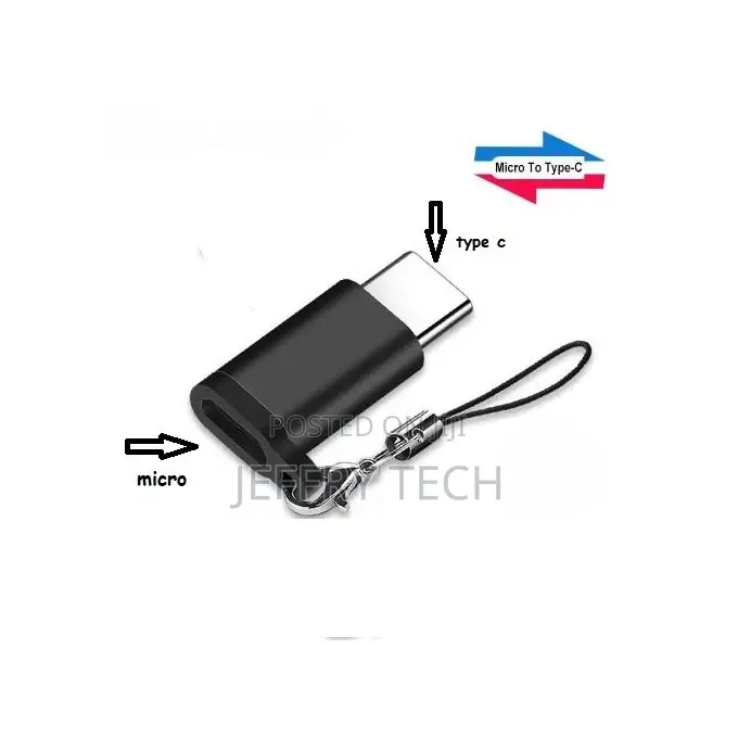 Micro USB to Type C OTG Adapter