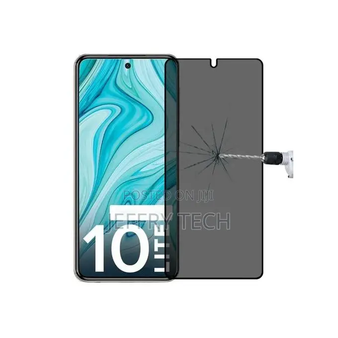 Anti-Peeping Tempered Glass Film for Xiaomi Redmi Note 10 Li