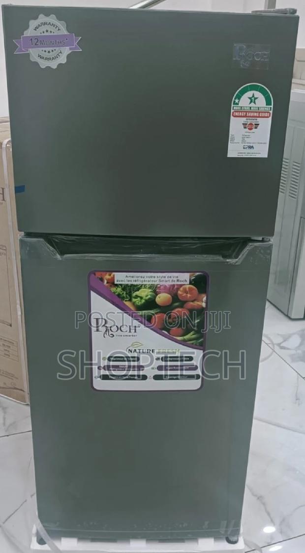 130 Litres Roch Double Door Refrigerator. - main view