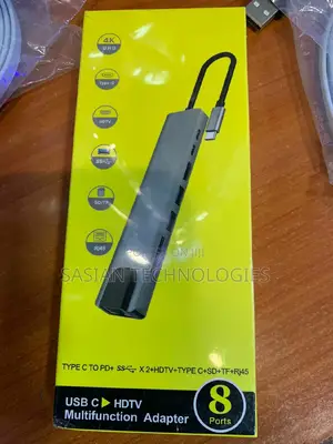 Type C 8 in 1 Adapter