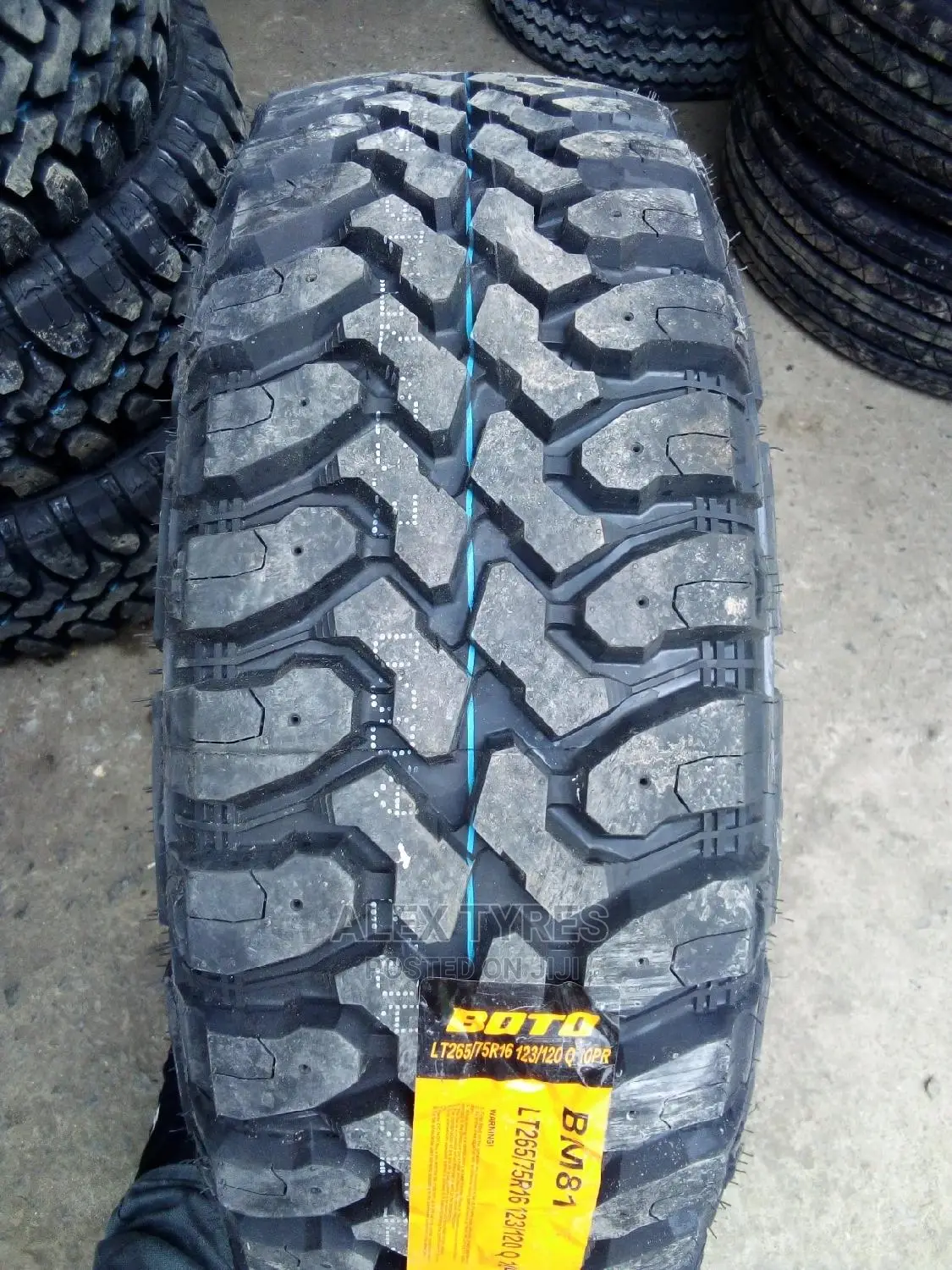 265/75r16 M/T Boto Tyres Made in China