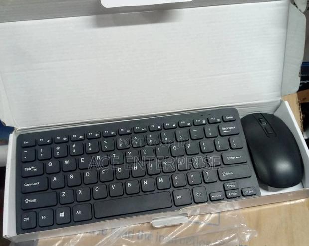 Wireless Keyboard With Mouse - main view