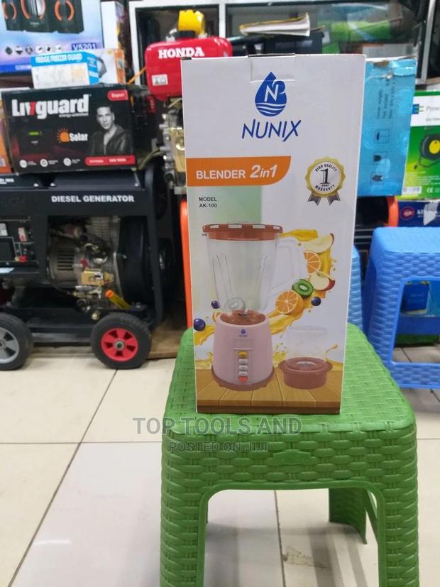 Nunix 2 in 1 Blender With Grinding Machine 1.5L - thumbnail 2