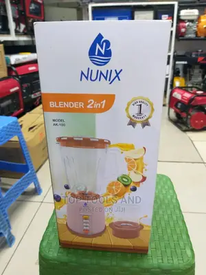 Nunix 2 in 1 Blender With Grinding Machine 1.5L