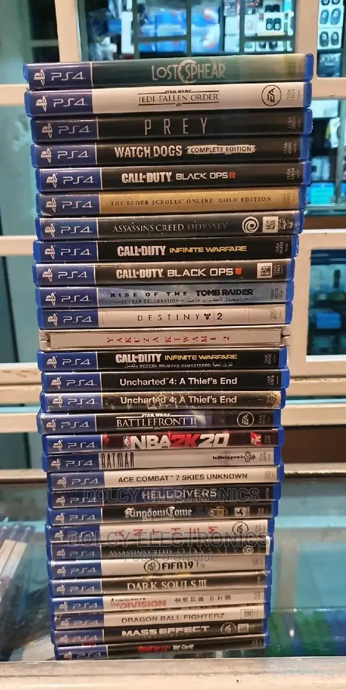 Pre Owned Games Ps4