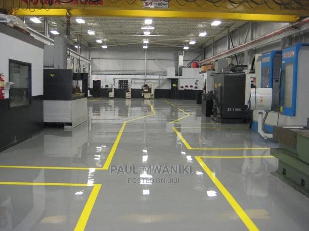 Commercial and Industrial Epoxy Flooring.