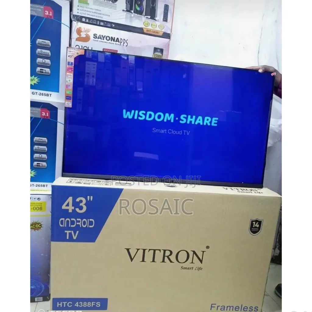 Vitron 43" Android Tv Frameless