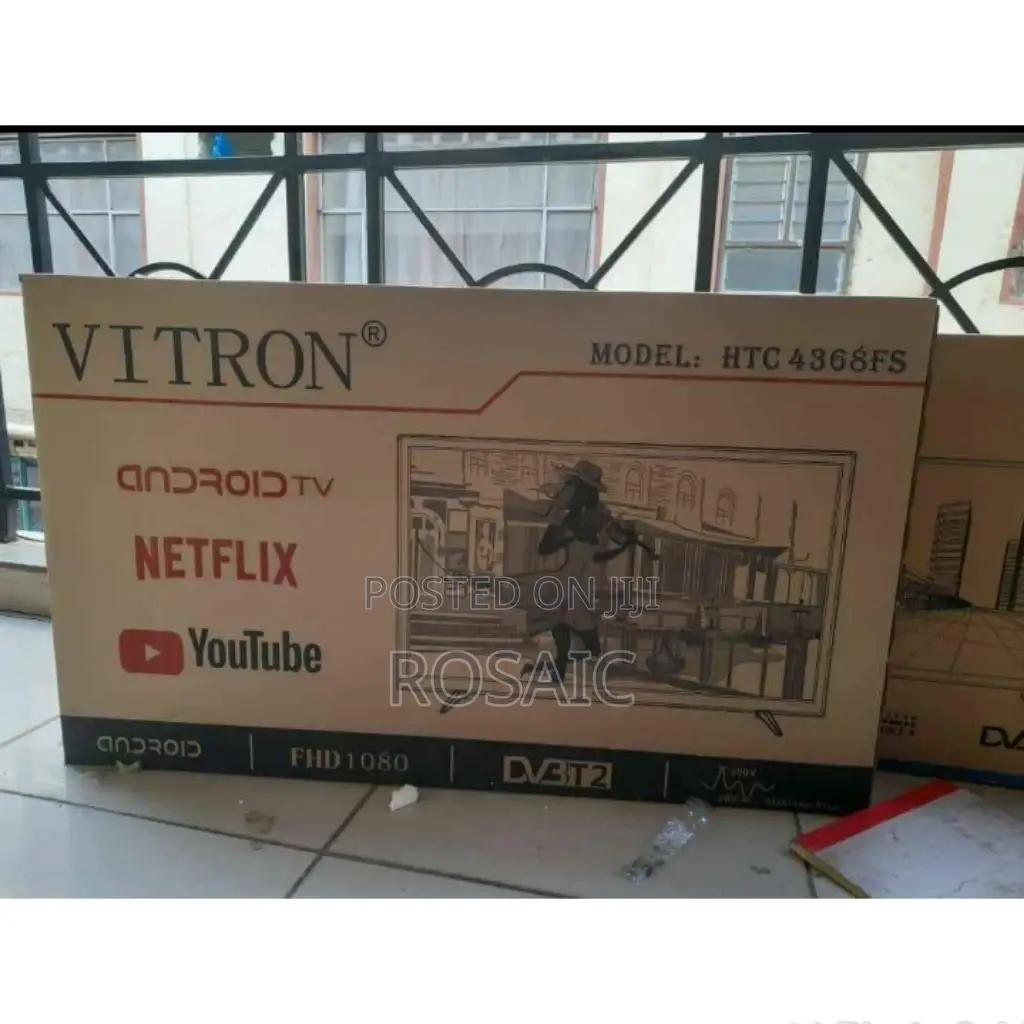 Vitron 43" Android Tv Frameless
