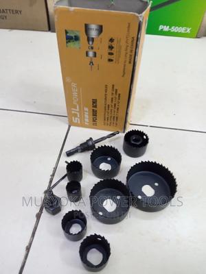 Hole Saw Kit 11pcs 19-64mm Drill Bit Cutting Tool for Wood - thumbnail 2