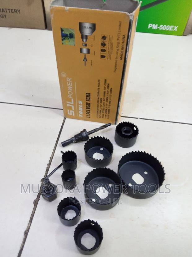 Hole Saw Kit 11pcs 19-64mm Drill Bit Cutting Tool for Wood - main view