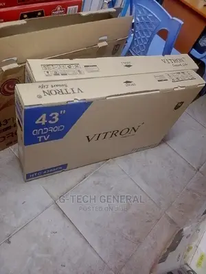Vitron 43 Inch Tv Smart Android Tv Netfix,Youtube Tv