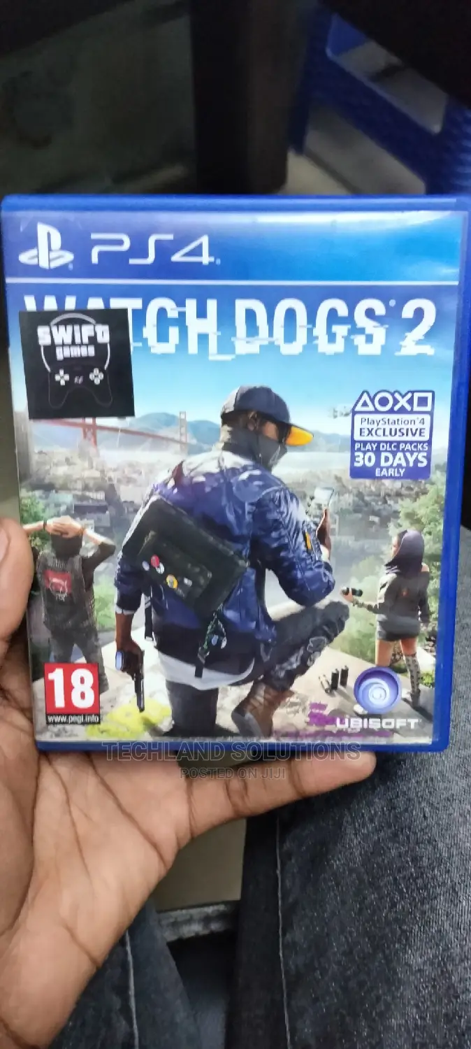 Used Watchdogs 2 Ps4 Game
