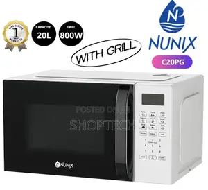 Nunix 20 Litres Digital Microwave With Grill.