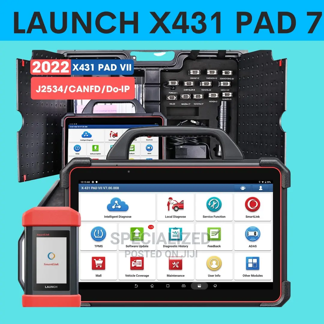 Launch X431 Pad 7 VII Comprehensive Diagnosis Machine Kit