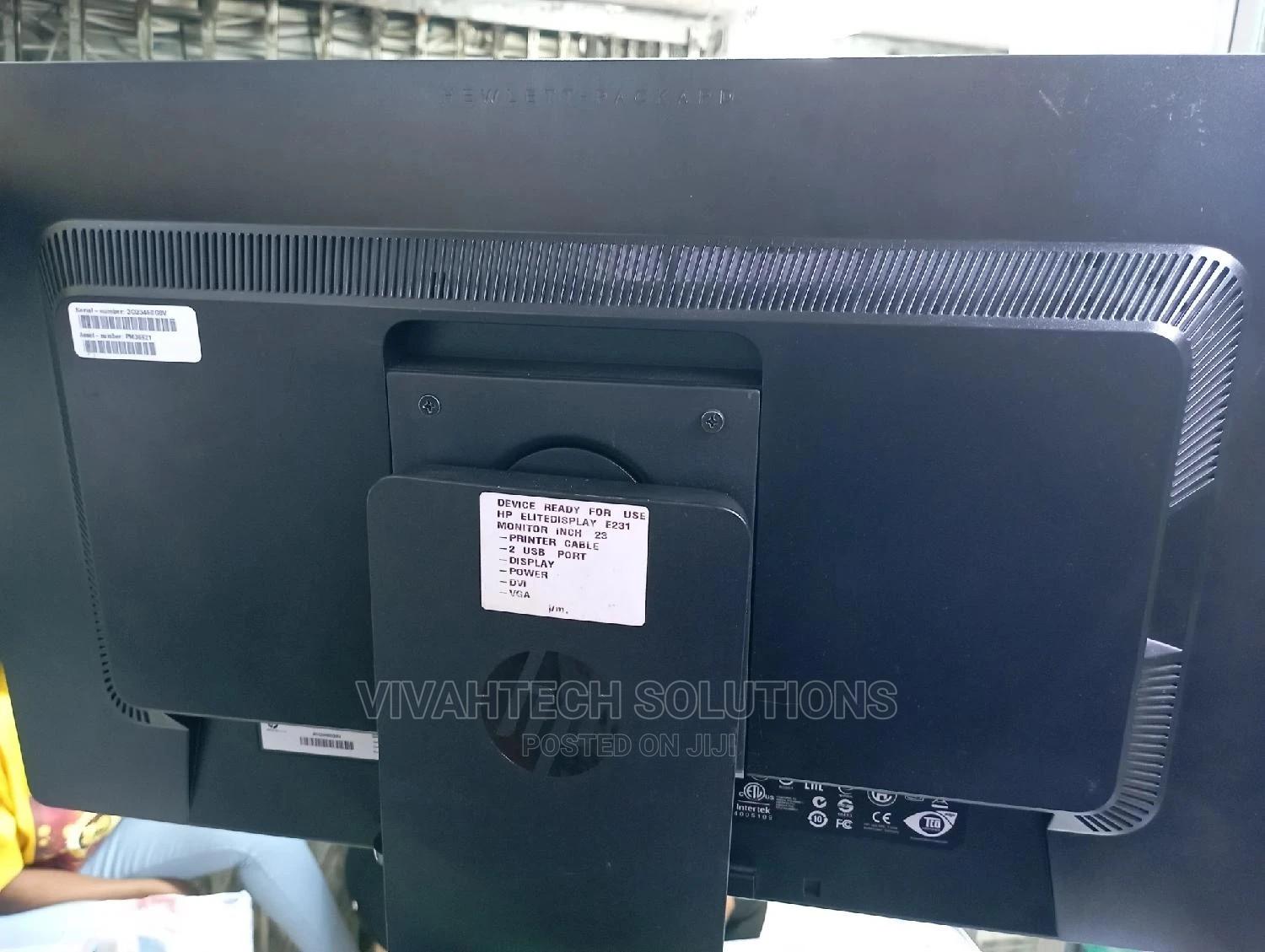 Hp Elite Display E231 Monitor in Nairobi Central Computer Monitors