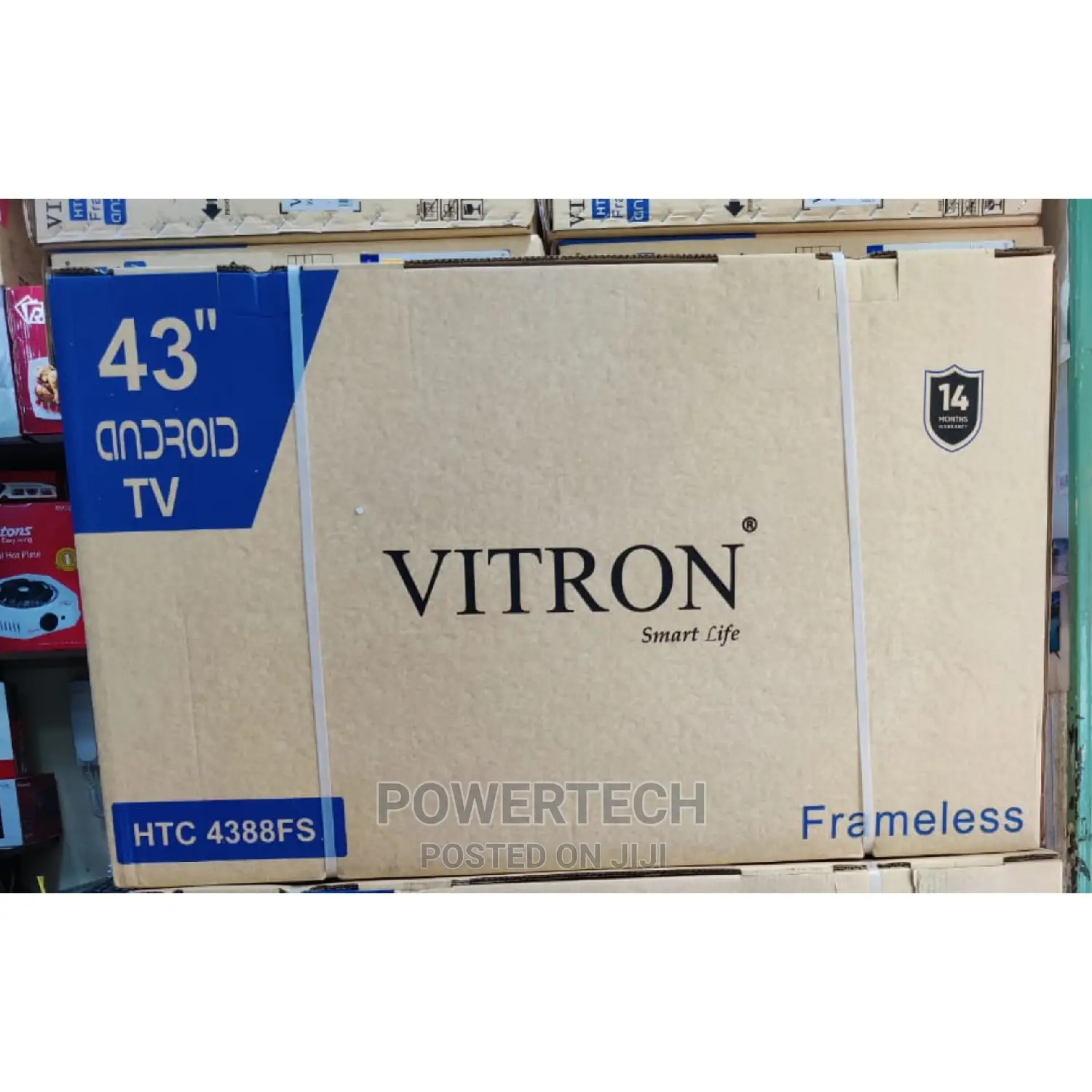 Vitron 43 Inches Smart Android Frameless,