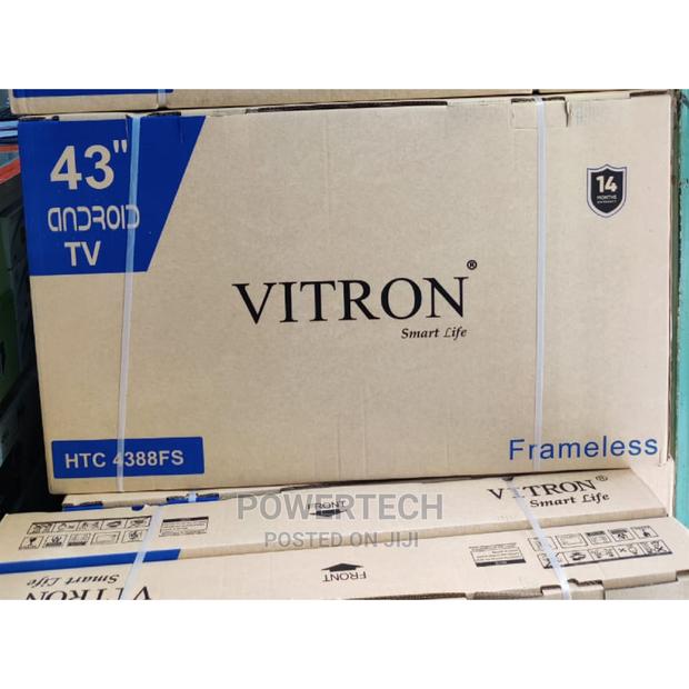 Vitron 43 Inches Frameless;Smart Android - thumbnail 2