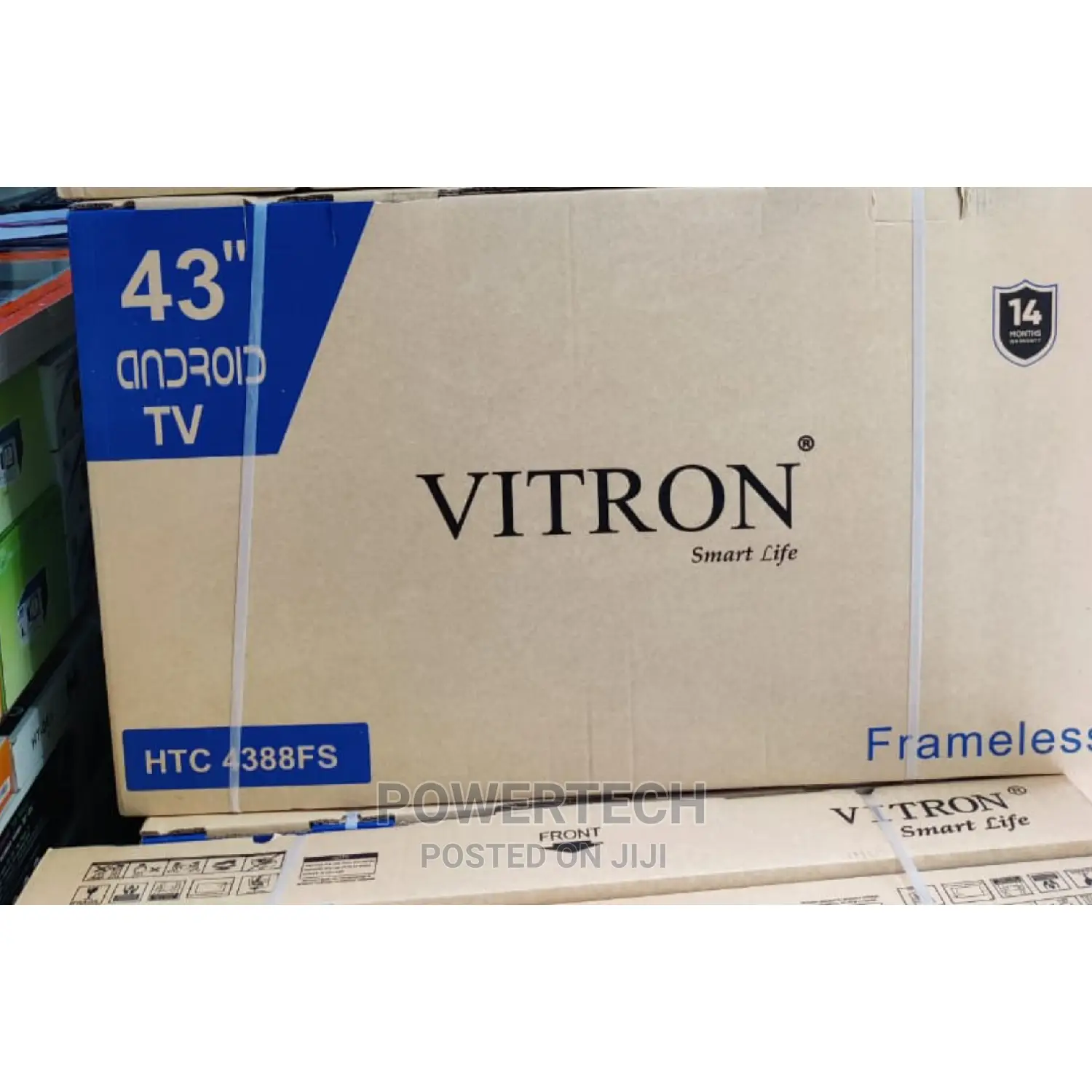 Vitron 43 Inches Smart Android Tv;